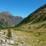 Il Pian della Casa dall'inizio della salita